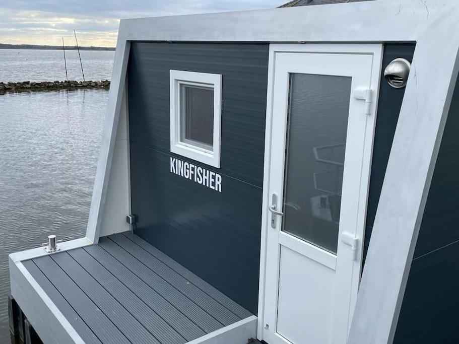 Houseboot Kingfisher, Lake View Biddinghuizen Esterno foto
